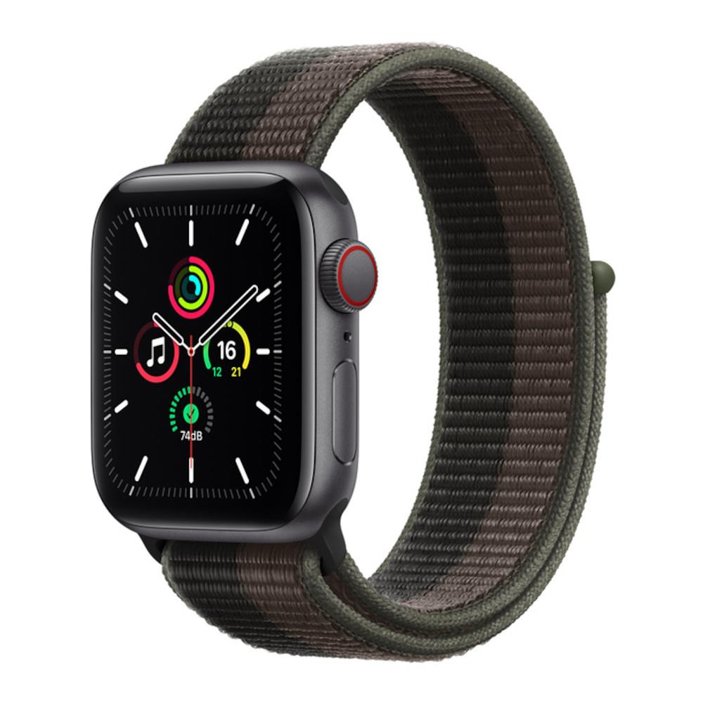 Apple Watch SE OLED 44 mm Digital 368 x 448 pixels Touchscreen 4G Grey Wi-Fi GPS (satellite)