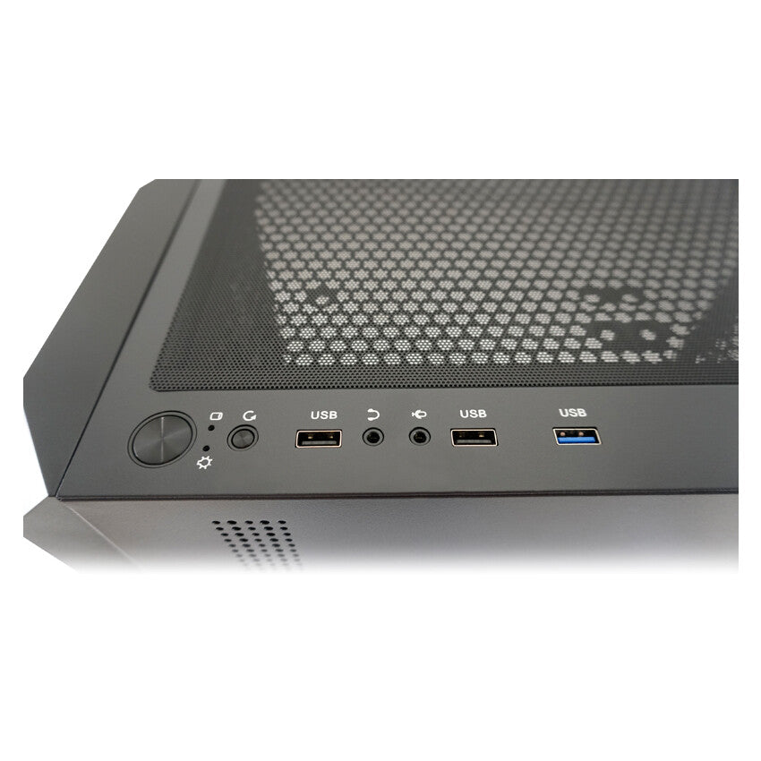 LC-Power Gaming 712MB Micro Tower in Black