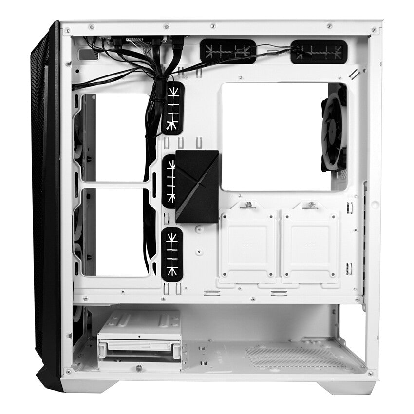 LC-Power Holo 1 X - ATX Mid Tower Case in White