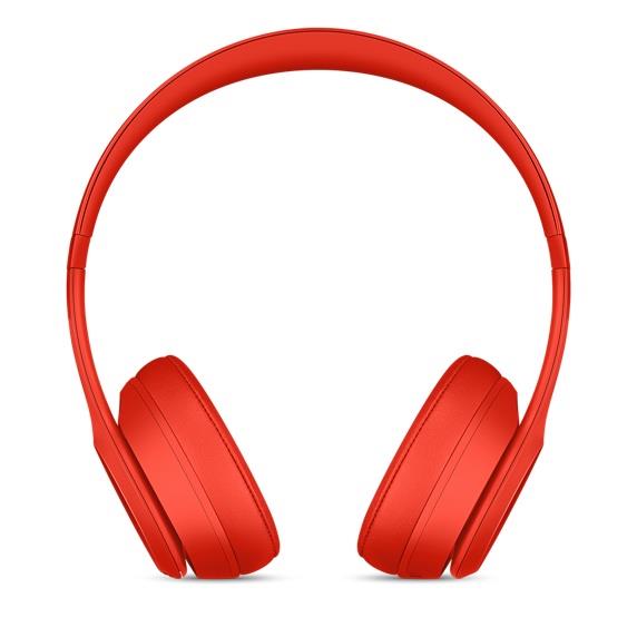 Apple Beats Solo3 Wireless Heaphones - (PRODUCT)RED Citrus Red
