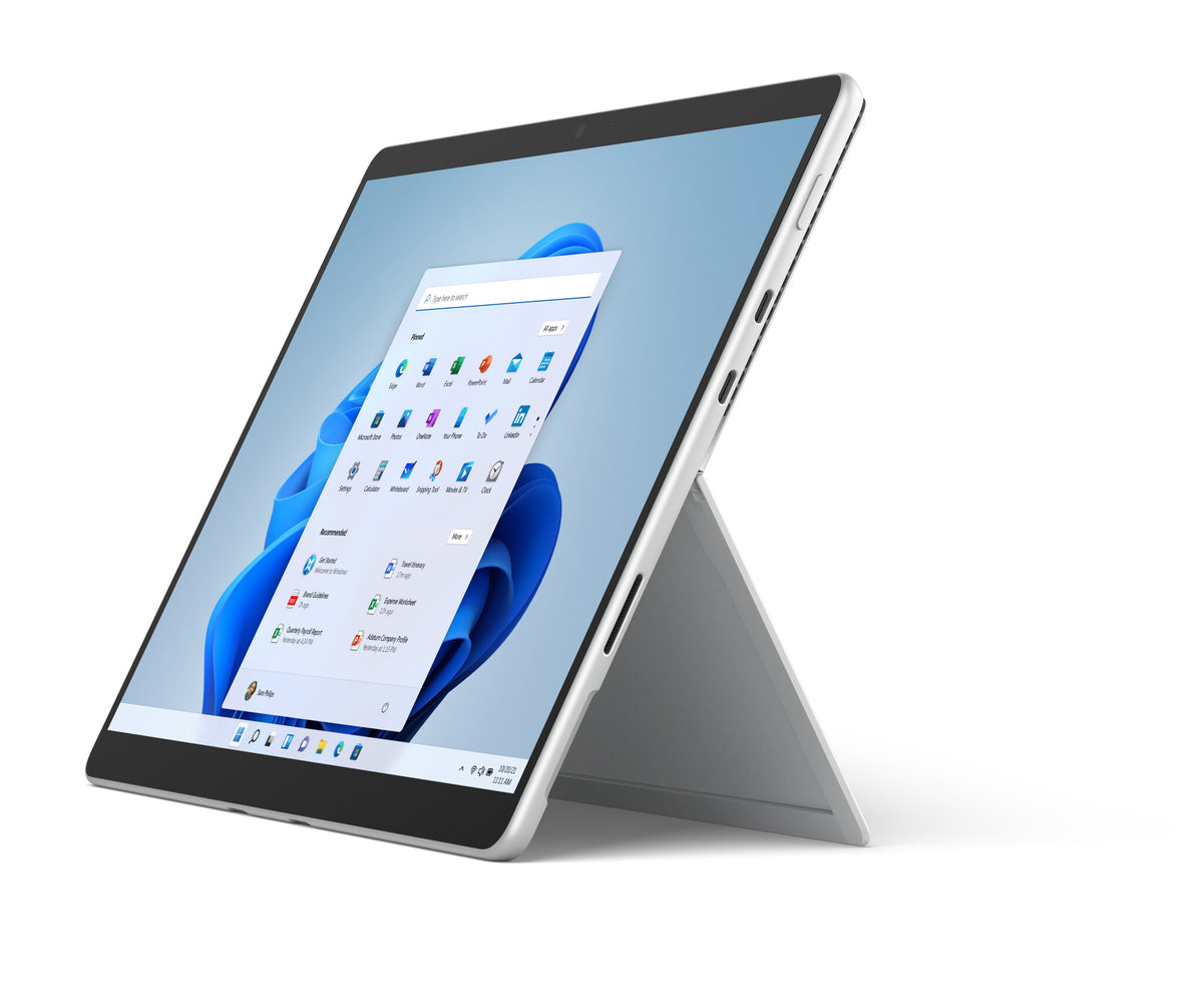Microsoft Surface Pro 8 - 4G LTE - 512 GB - 33 cm (13") - Intel® Core™ i5 - 16 GB - Wi-Fi 6 - Windows 11 Pro - Platinum