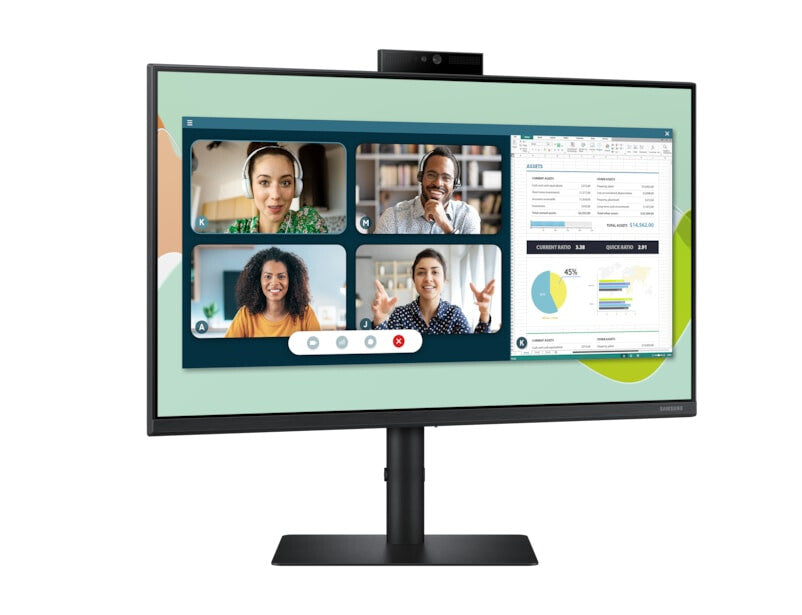 Samsung LS24A400VEU computer monitor 61 cm (24") 1920 x 1080 pixels Full HD LED Black