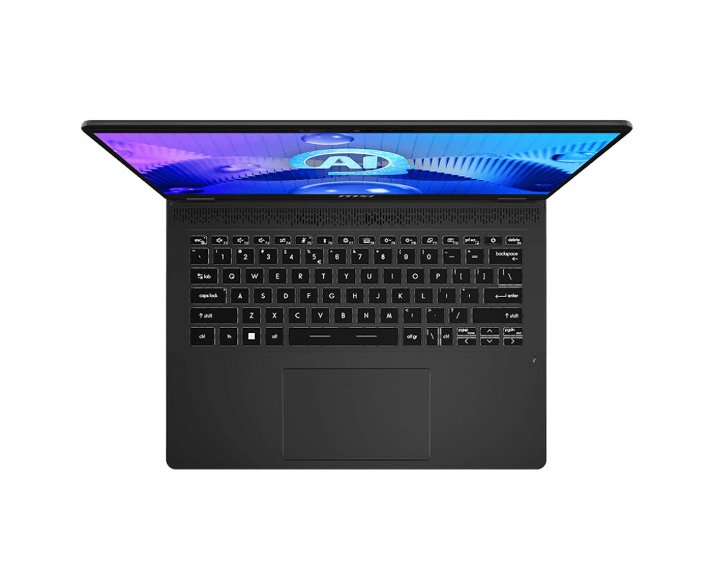MSI Prestige 14 AI Evo Laptop - 35.6 cm (14&quot;) - Intel Core Ultra 7 155H - 16 GB DDR5-SDRAM - 1 TB SSD - Wi-Fi 7 - Windows 11 Pro - Grey