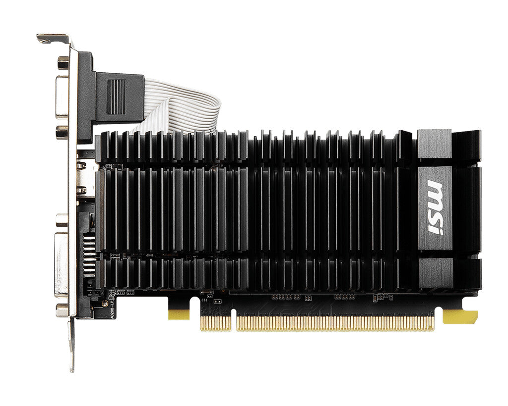 MSI NVIDIA GeForce GT 730 2 GB GDDR3 Graphics Card