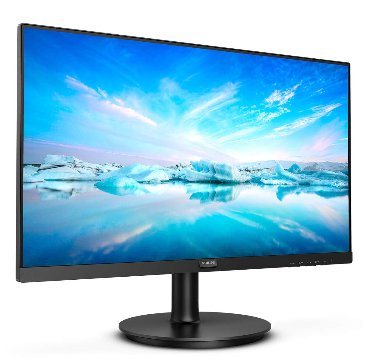 Philips V Line 222V8LA/00 computer monitor 54.6 cm (21.5") 1920 x 1080 pixels Full HD LCD Black