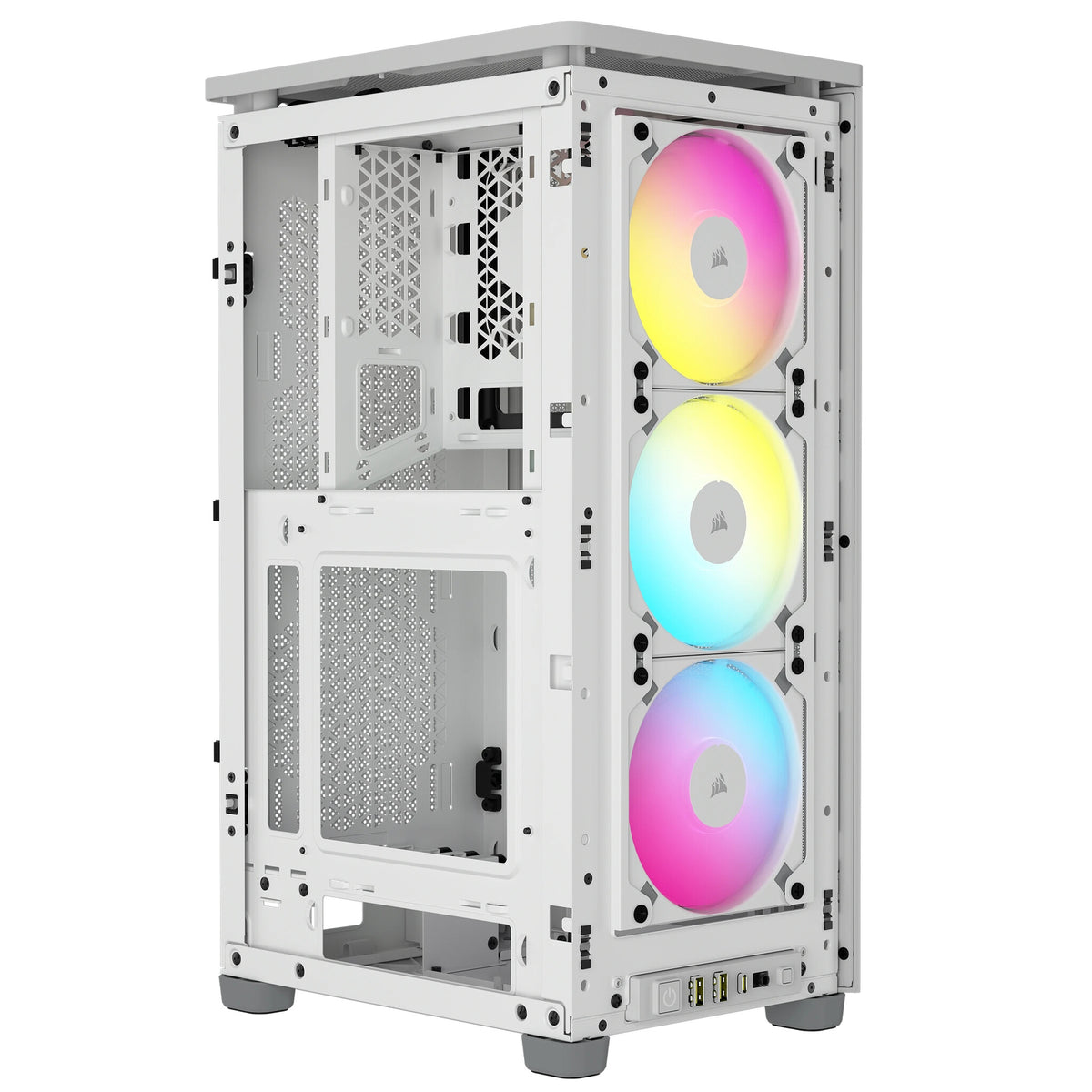 Corsair 2000D RGB AIRFLOW - Mini ITX Tower Case in White