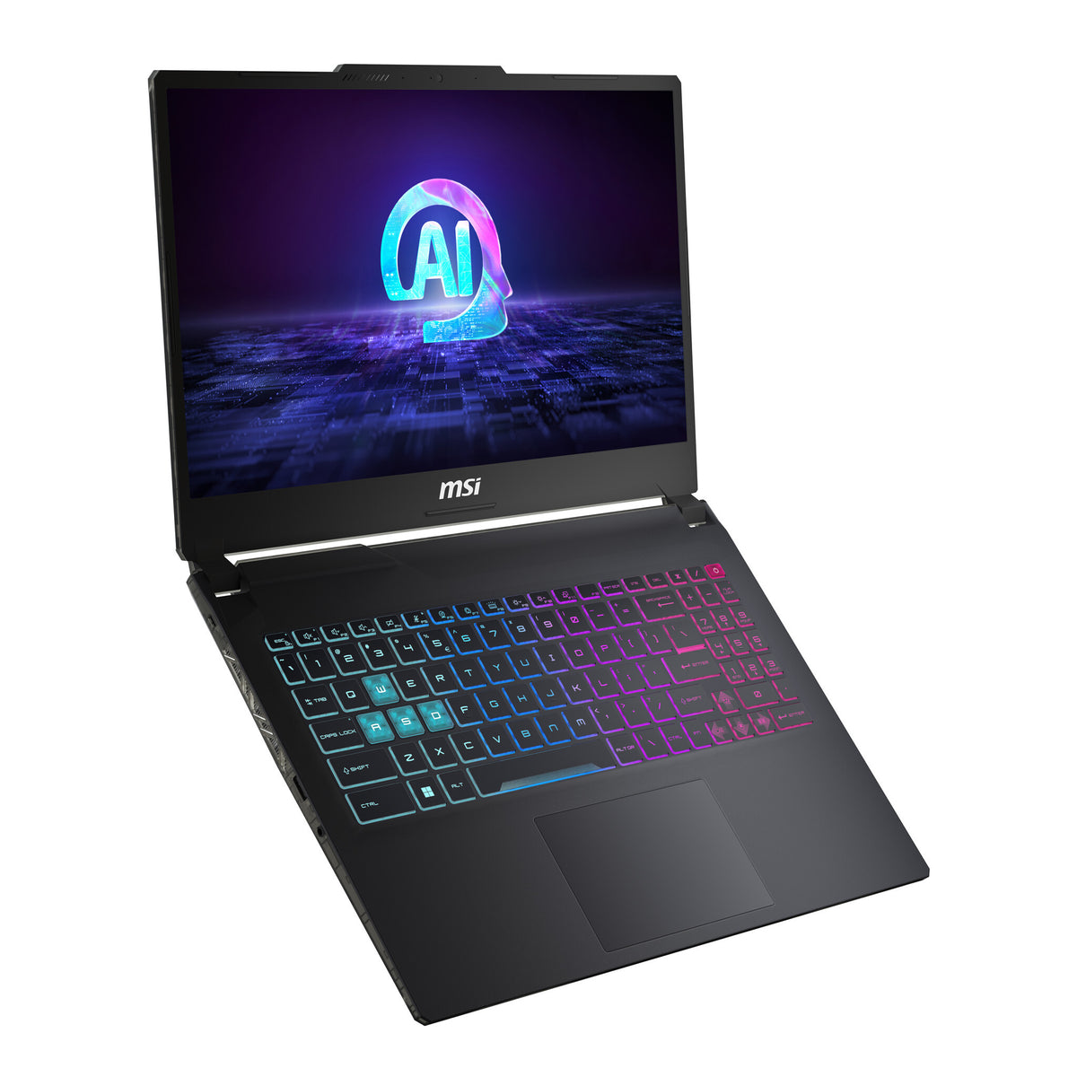 MSI Cyborg 15 AI Laptop - 39.6 cm (15.6&quot;) - Intel® Core™ Ultra 7 155H - 16 GB DDR5-SDRAM - 512 GB SSD - NVIDIA GeForce RTX 4060 - Wi-Fi 6E - Windows 11 Home - Black