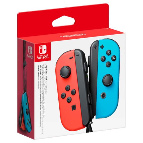 Nintendo Switch Joy-Con Set - Neon Red and Blue