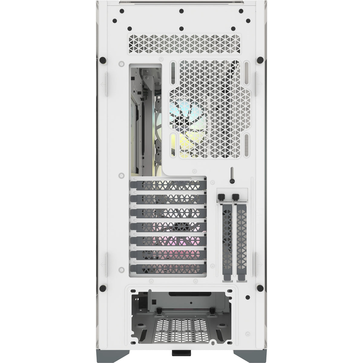 Corsair iCUE 5000X RGB Midi Tower in White