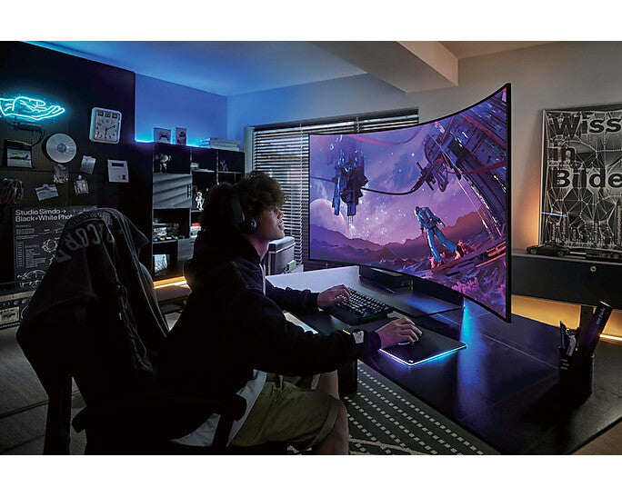 Samsung Odyssey Ark S55BG970NU - 139.7 cm (55") - 3840 x 2160p 4K Ultra HD Monitor