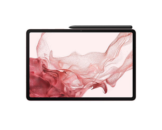 Samsung Galaxy Tab S8 tablet - 5G - 256 GB - 27.9 cm (11") - Qualcomm Snapdragon - 8 GB - Wi-Fi 6E - Pink