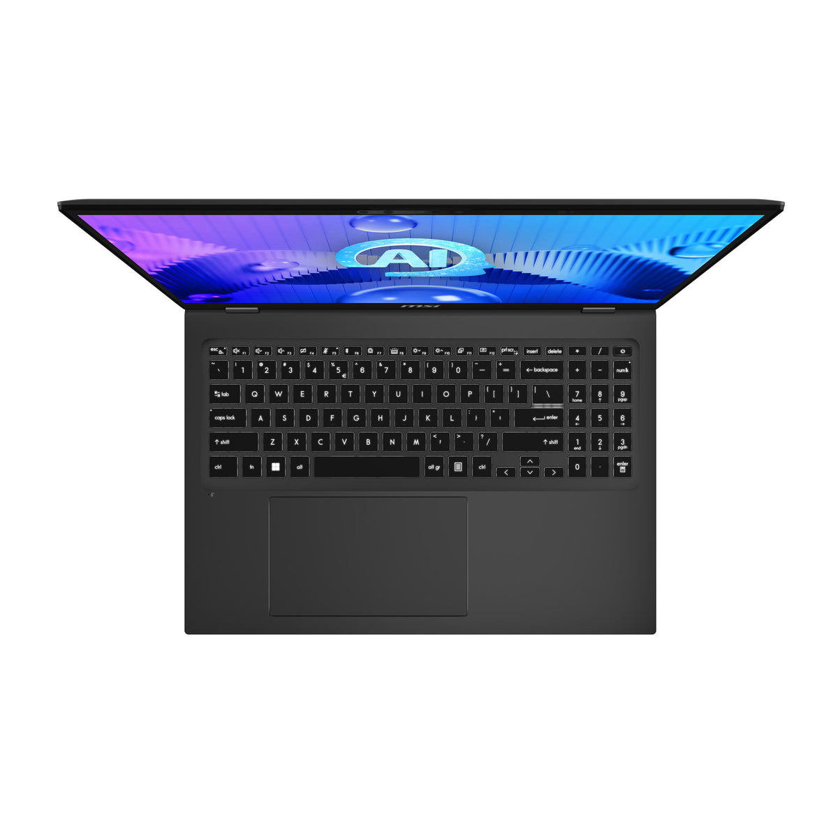 MSI Prestige 16 AI Studio Laptop 40.6 cm (16") - Quad HD+ Intel Core Ultra 7 155H - 32 GB LPDDR5-SDRAM - 1 TB SSD - NVIDIA GeForce RTX 4050 - Wi-Fi 7 - Windows 11 Home - Grey