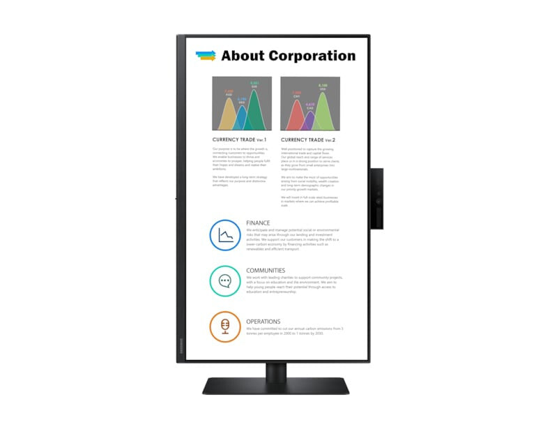Samsung LS24A400VEU computer monitor 61 cm (24") 1920 x 1080 pixels Full HD LED Black