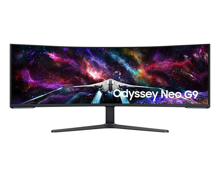 Samsung Odyssey S57CG954NU computer monitor 144.8 cm (57&quot;) 7680 x 2160 pixels 8K Ultra HD QLED Black, White