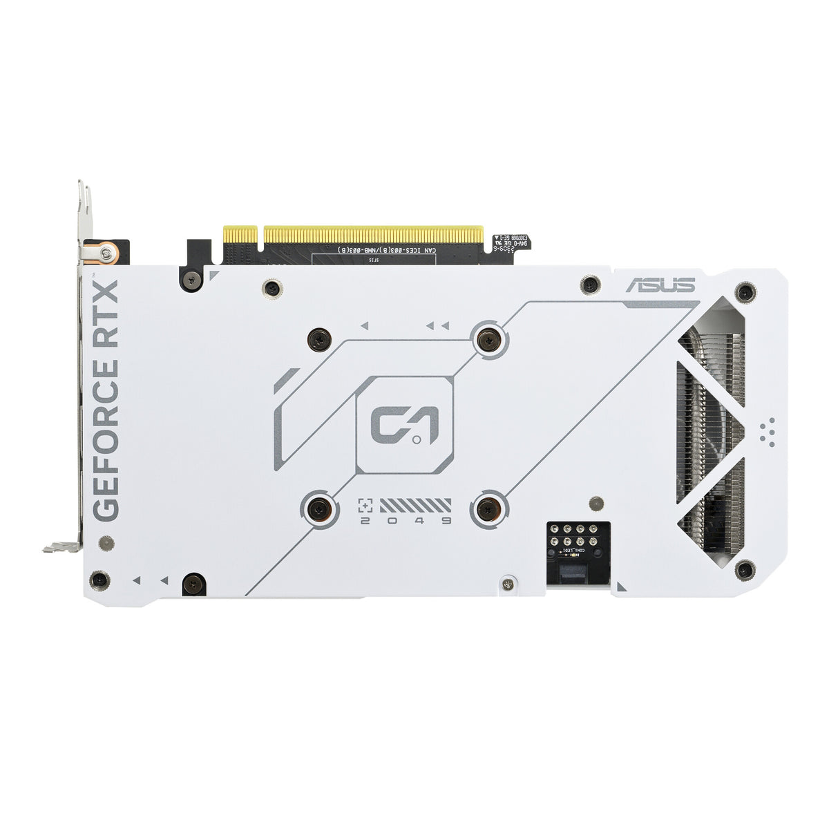 ASUS Dual Fan "White Edition" - NVIDIA 8 GB GDDR6 GeForce RTX 4060 Ti graphics card