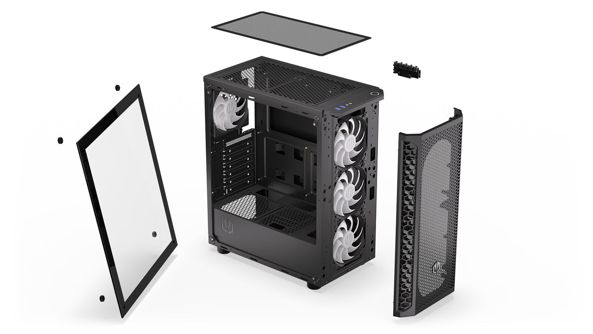ENDORFY Signum 300 ARGB - ATX Mid Tower Case in Black