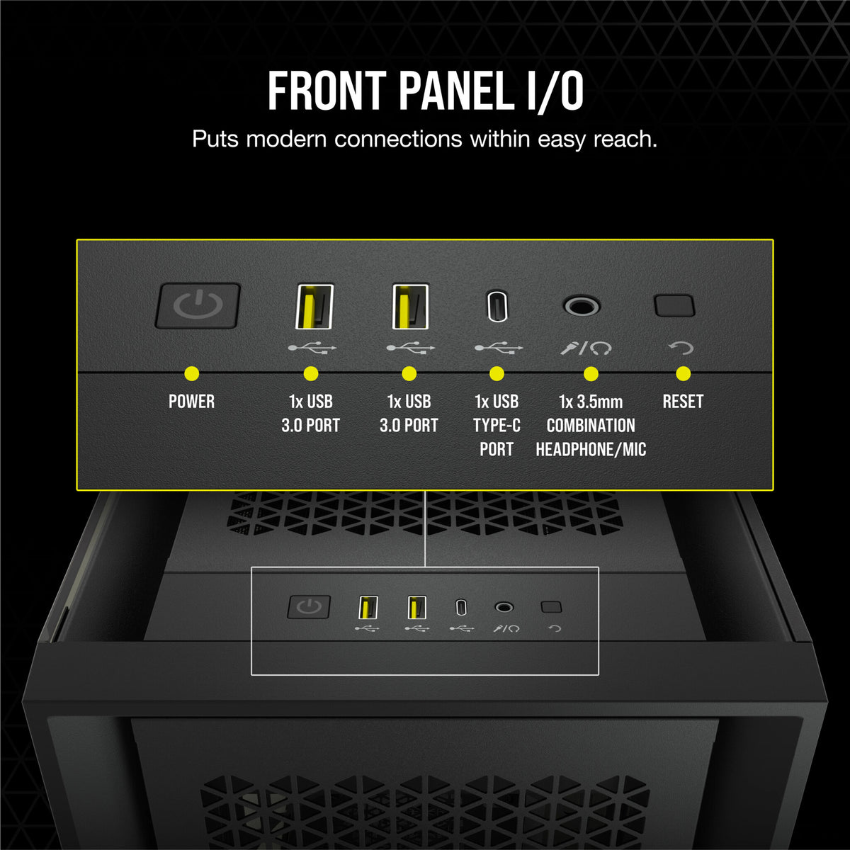 Corsair 5000D AIRFLOW - ATX Mid Tower Case in Black