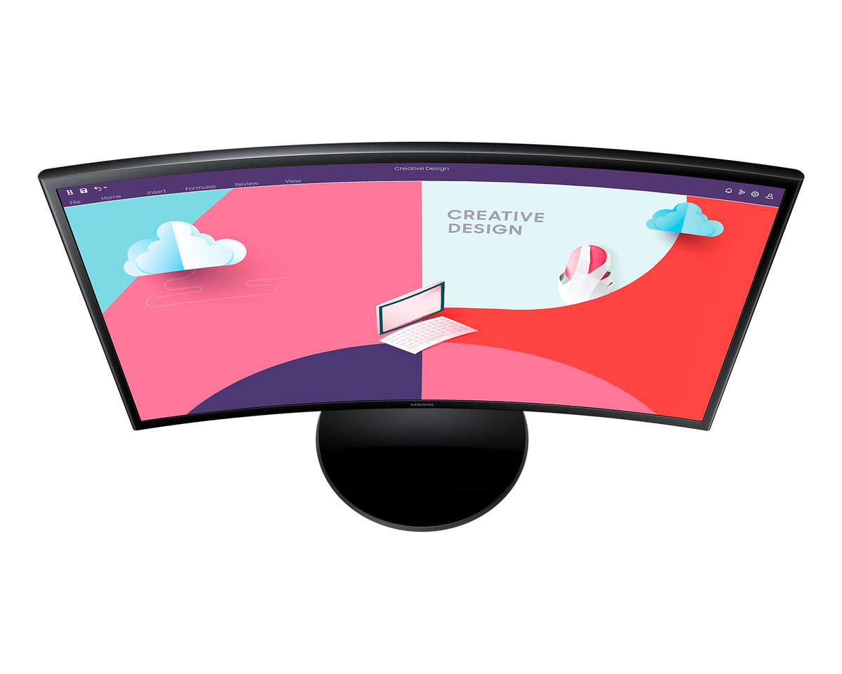 Samsung LS24C360EAUXXU Full HD Curved computer monitor 61cm (24&quot;) 1920 x 1080 pixels LCD