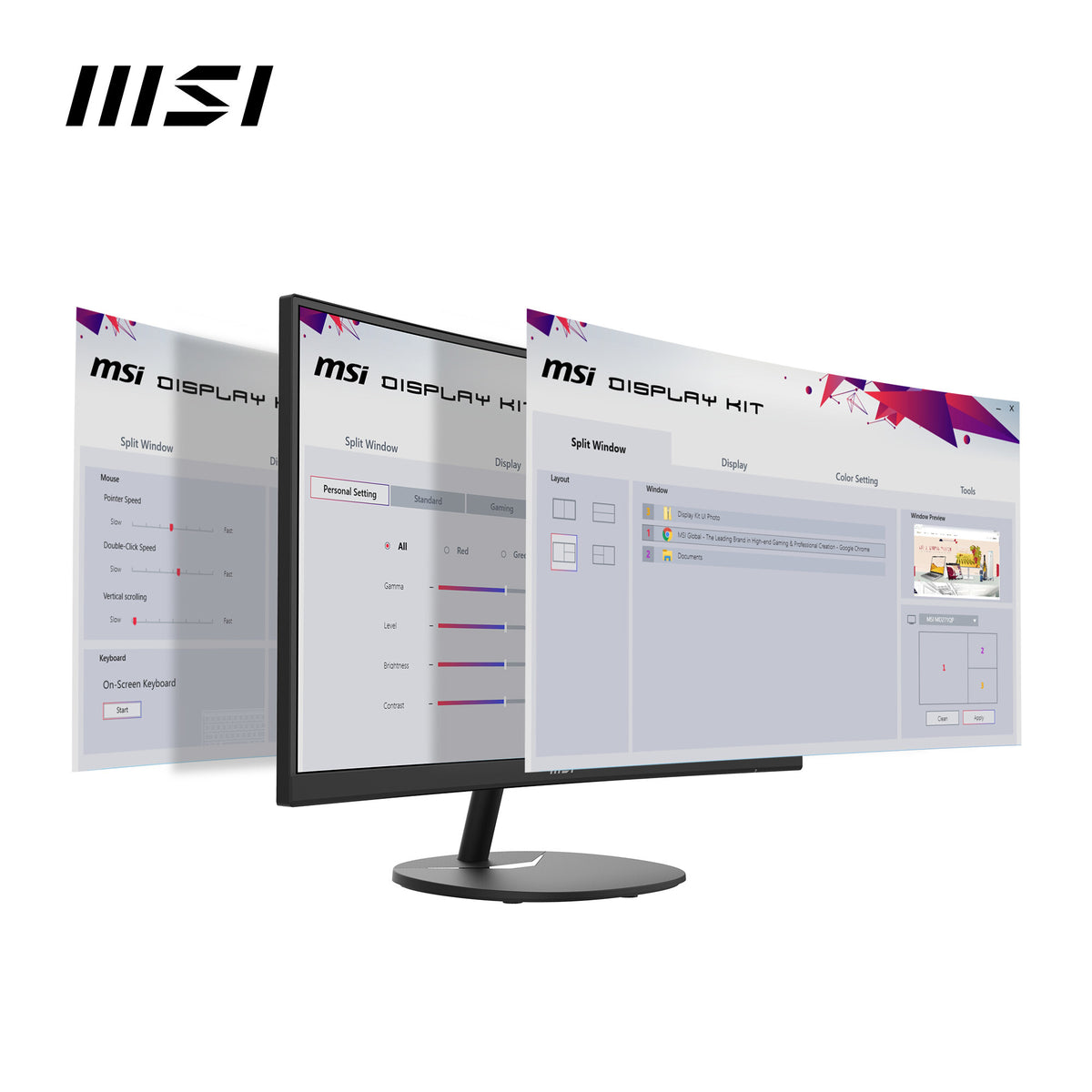 MSI Pro MP271CA - 68.6 cm (27") - 1920 x 1080 pixels Full HD LED Monitor