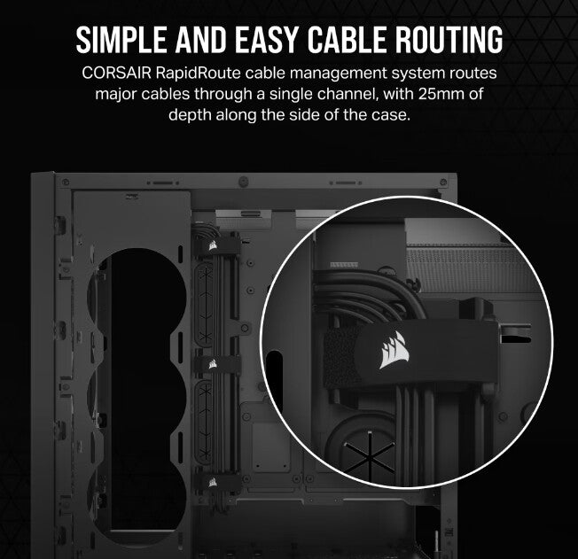 Corsair 5000D CORE AIRFLOW - ATX Mid Tower Case in Black