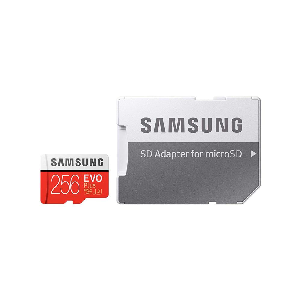 Samsung Evo Plus U3 256GB Micro SD Memory Card with Adapter