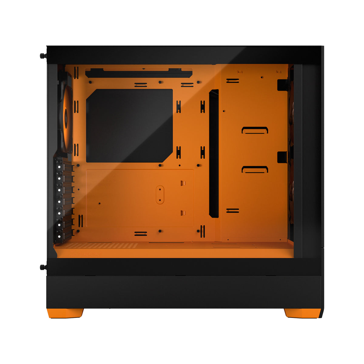 Fractal Design Pop Air - ATX Mid Tower Case in Black / Orange