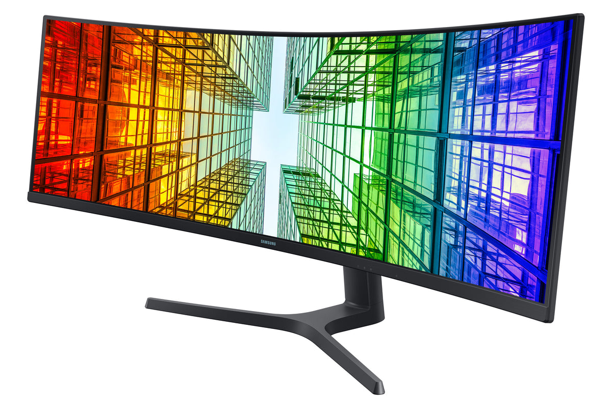 Samsung ViewFinity S49A950UIP computer monitor 124.5 cm (49") 5120 x 1440 pixels UltraWide Dual Quad HD QLED Black