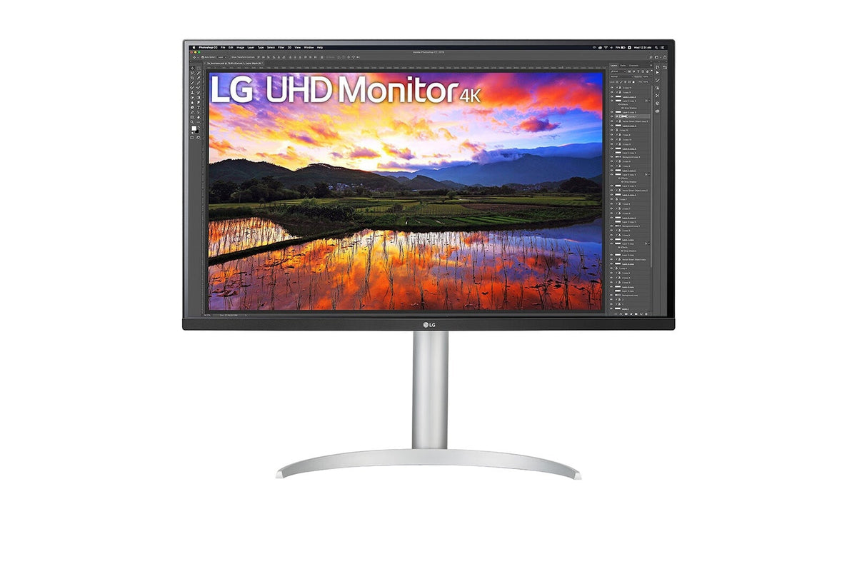 LG 32UP55NP-W computer monitor 80 cm (31.5&quot;) 3840 x 2160 pixels 4K Ultra HD White