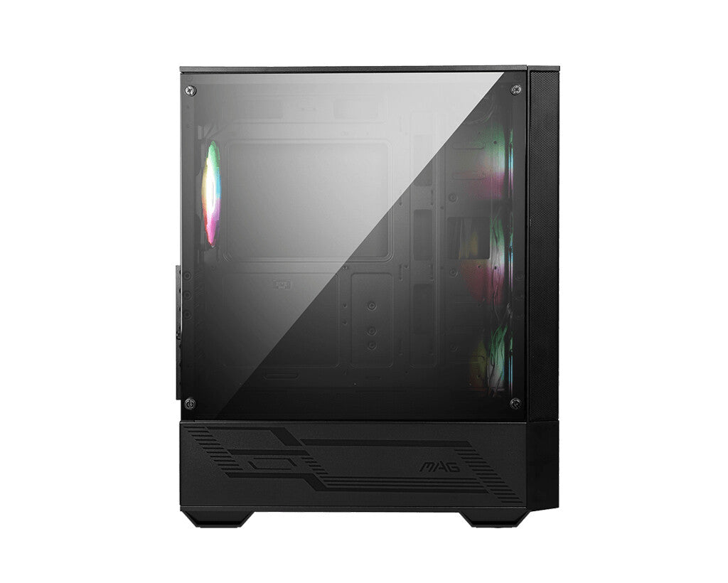 MSI MAG FORGE 112R Midi Tower in Black / Transparent