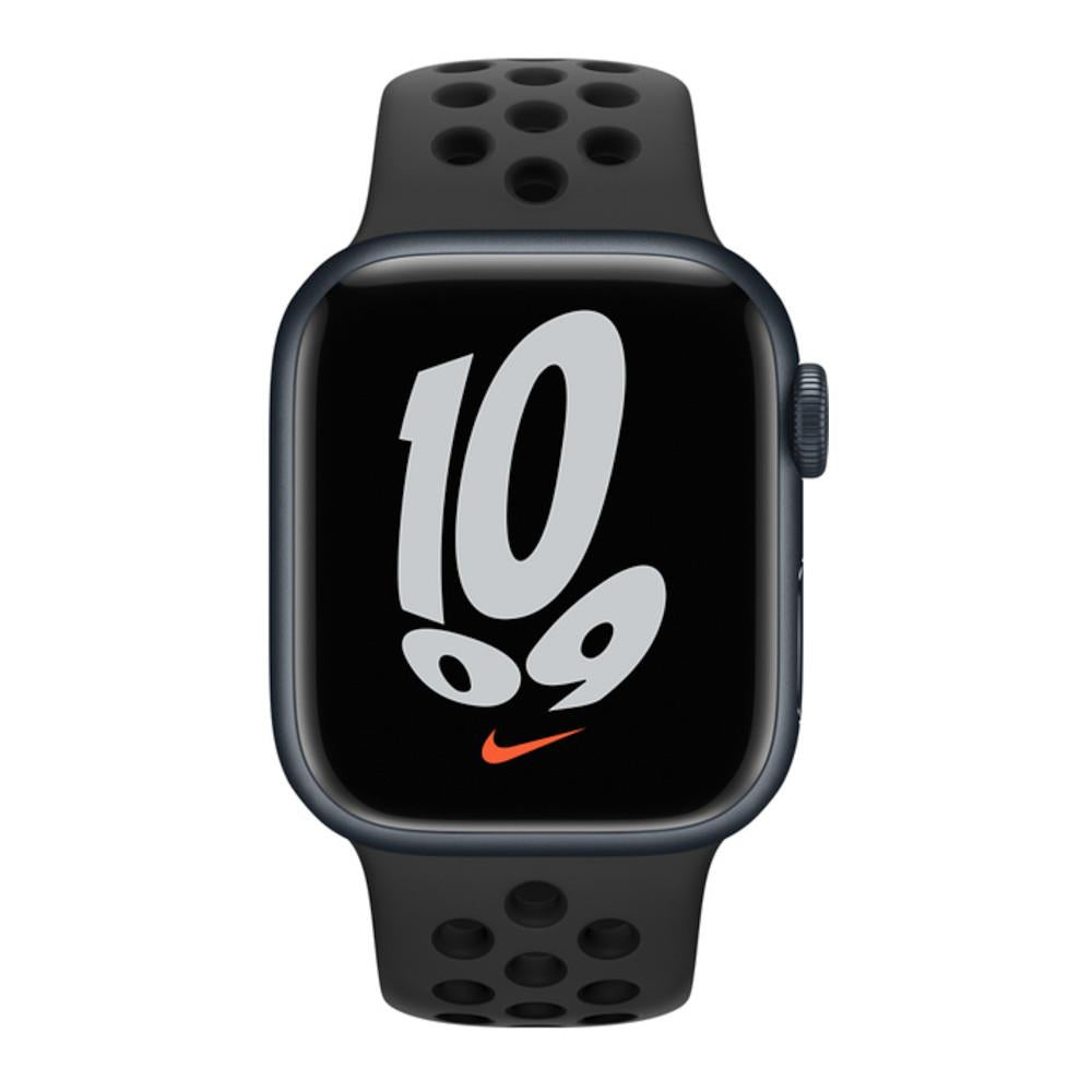 Apple Watch Series 7 GPS + Cellular Nike 41mm Midnight Alum Case Anthracite/Black Nike Sport Band