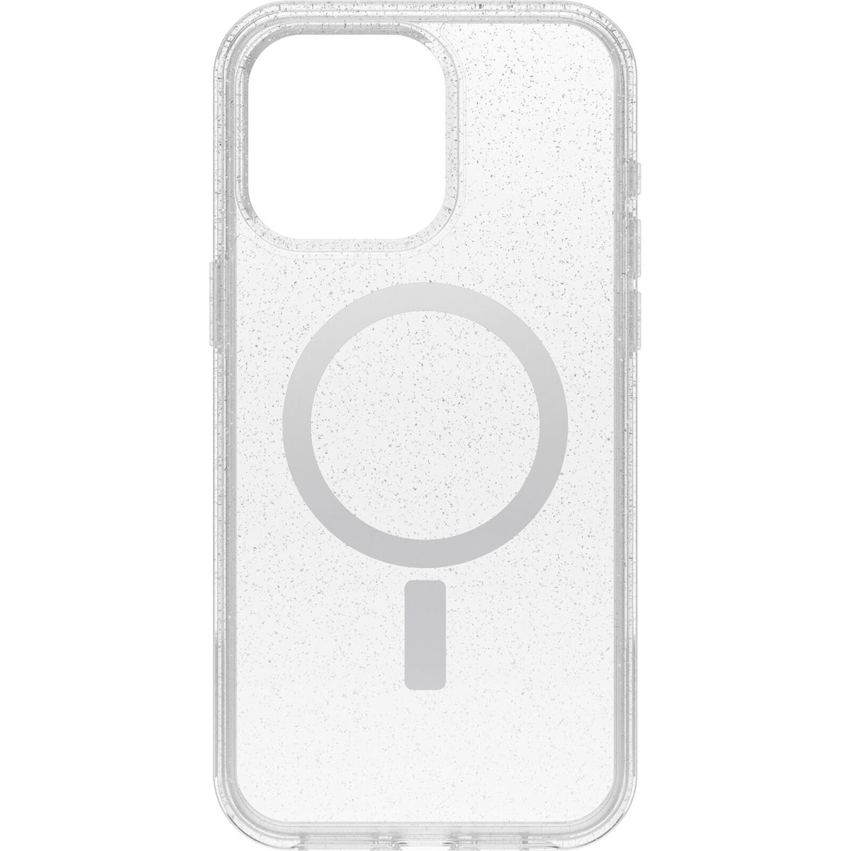 OtterBox Symmetry Clear Series for MagSafe for iPhone 15 Pro Max in Stardust (Clear Glitter)