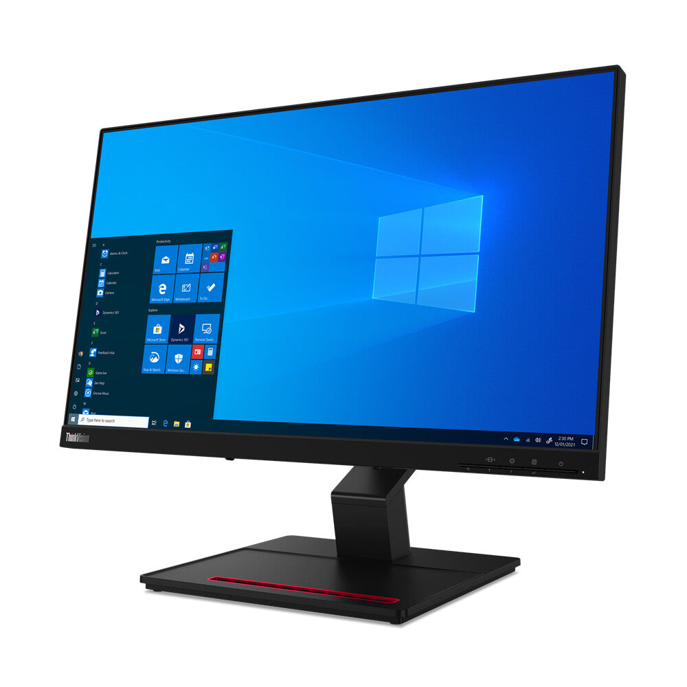 Lenovo ThinkVision T24T-20 - 60.5 cm (23.8") - 1920 x 1080 pixels FHD LED Touchscreen Monitor