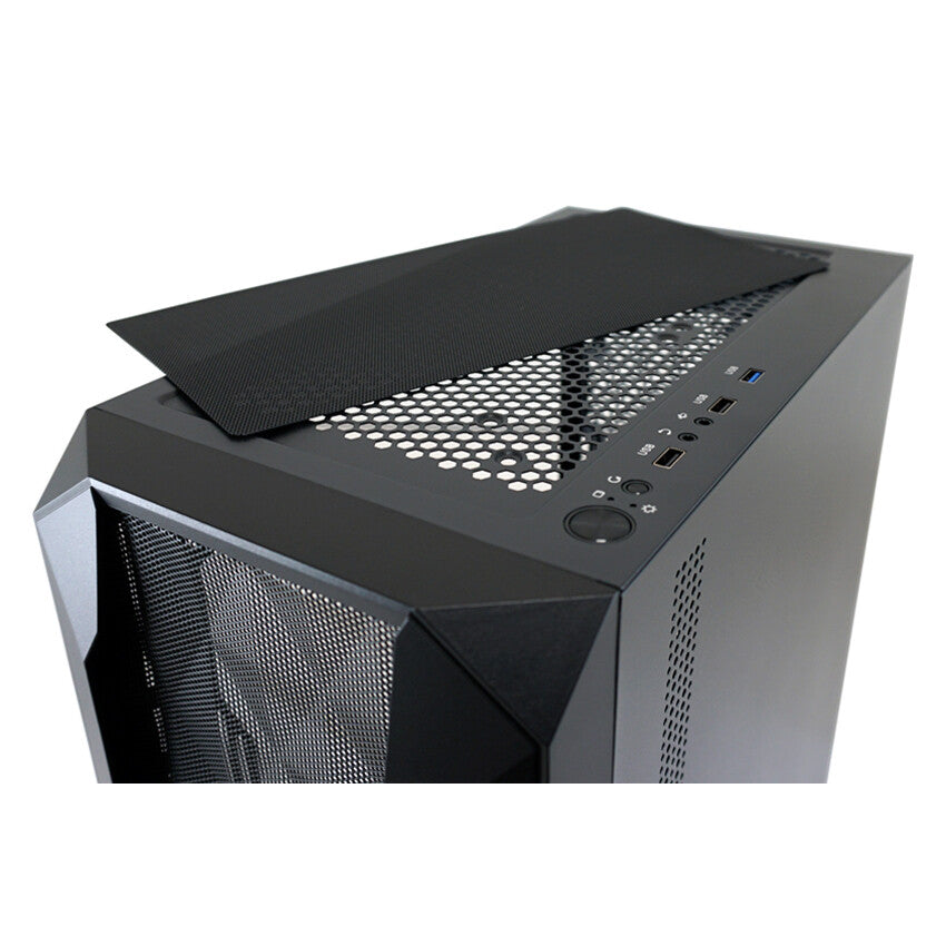 LC-Power Gaming 712MB Micro Tower in Black