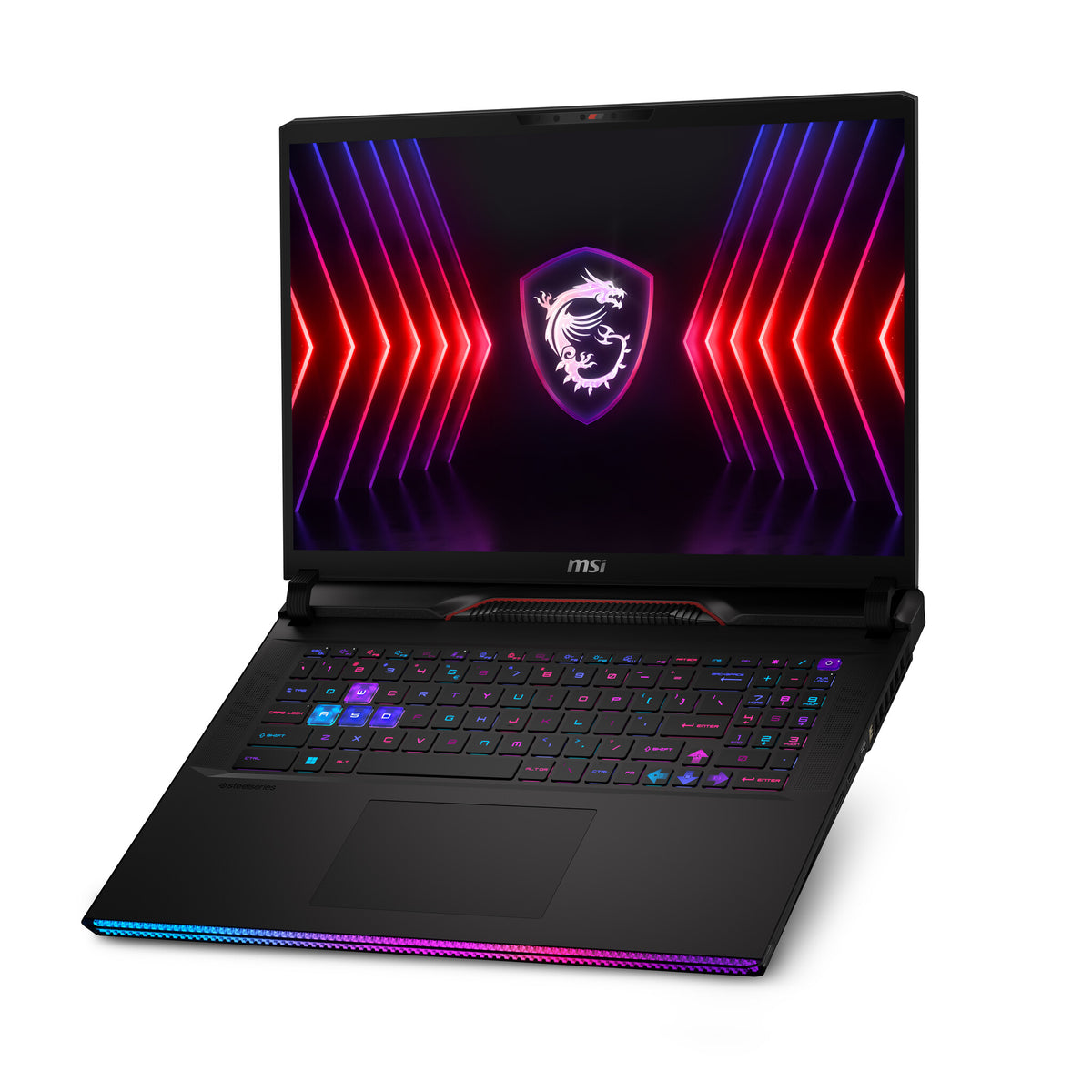 MSI Gaming Raider GE78 HX Laptop 43.2 cm (17&quot;) - Quad HD+ Intel® Core™ i9-14900HX - 32 GB DDR5-SDRAM - 4 TB SSD - NVIDIA GeForce RTX 4080 - Wi-Fi 7 - Windows 11 Home - Black