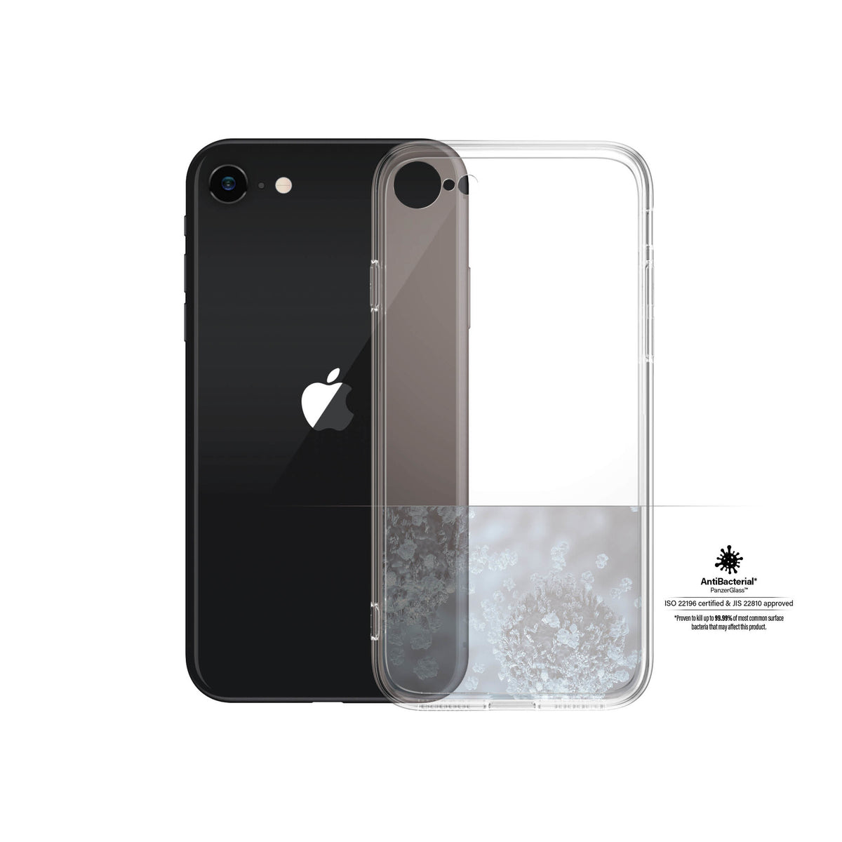 PanzerGlass ® ClearCase for Apple iPhone SE (2020/2022)/ 8 / 7 in Clear