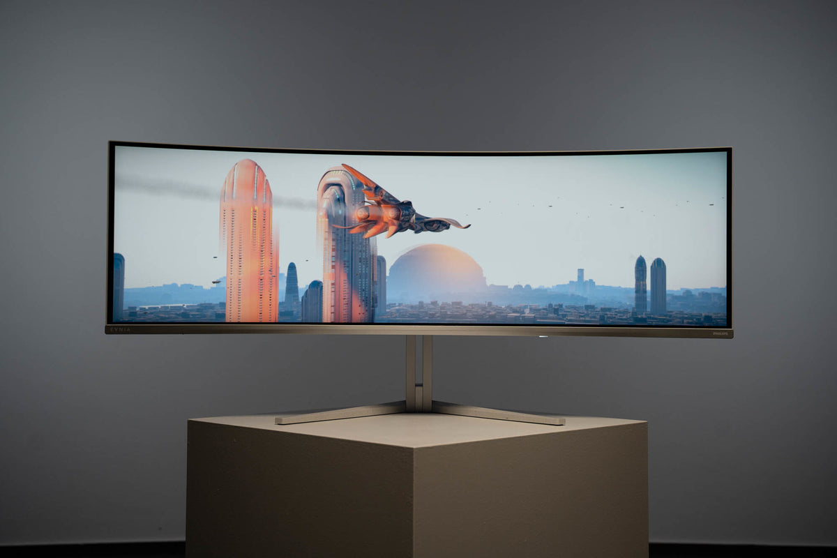 Philips 49M2C8900/00 - 124.2 cm (48.9") - 5120 x 1440 pixels Dual QHD QD-OLED Monitor in White