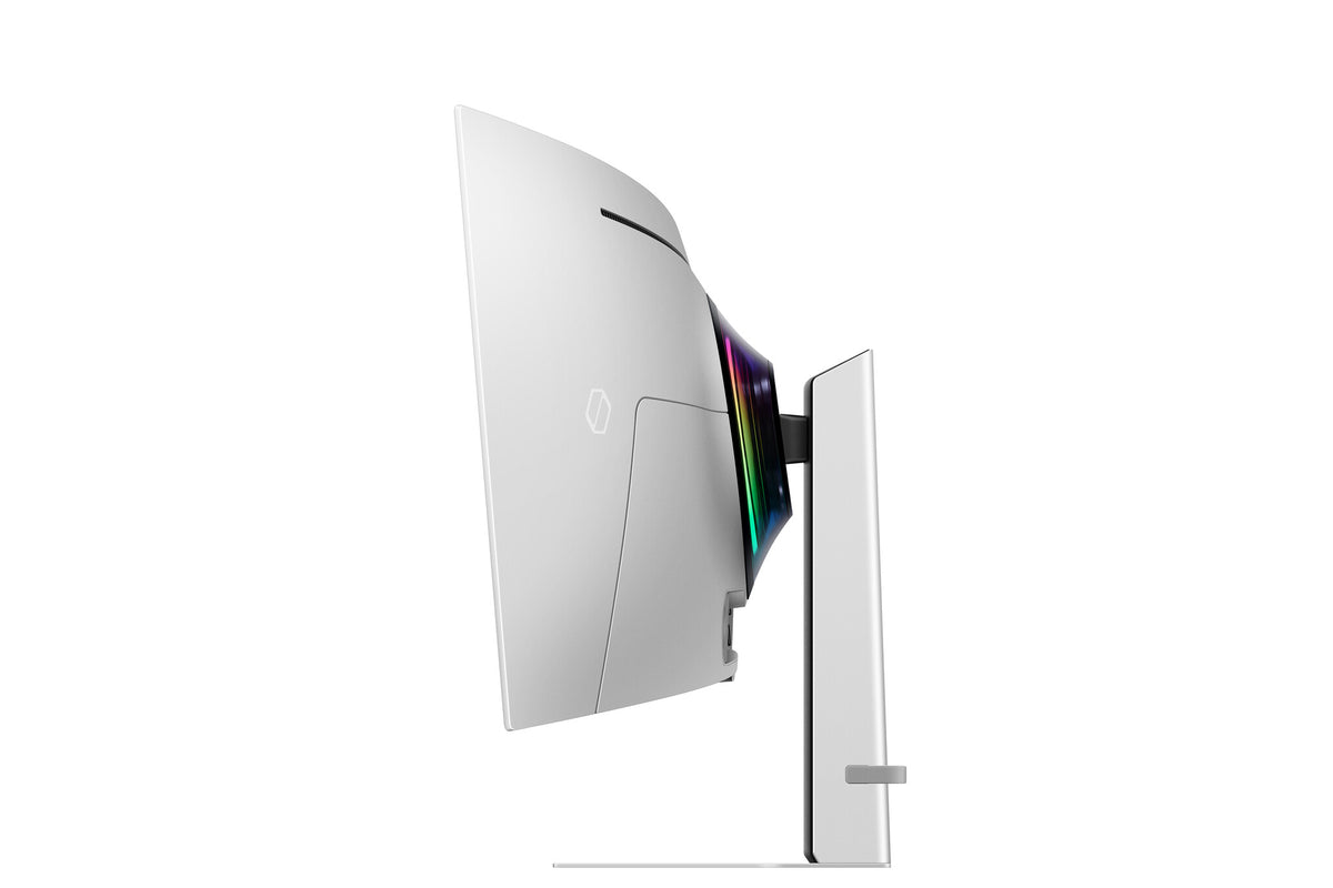 Samsung Odyssey S49CG934SU computer monitor 124.5 cm (49") 5120 x 1440 pixels DQHD OLED Silver