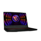 MSI Gaming Thin GF63 Laptop - 39.6 cm (15.6") - Intel® Core™ i7-12650H - 16 GB DDR4-SDRAM - 512 GB SSD - NVIDIA GeForce RTX 4060 - Wi-Fi 6 - Windows 11 Home - Black