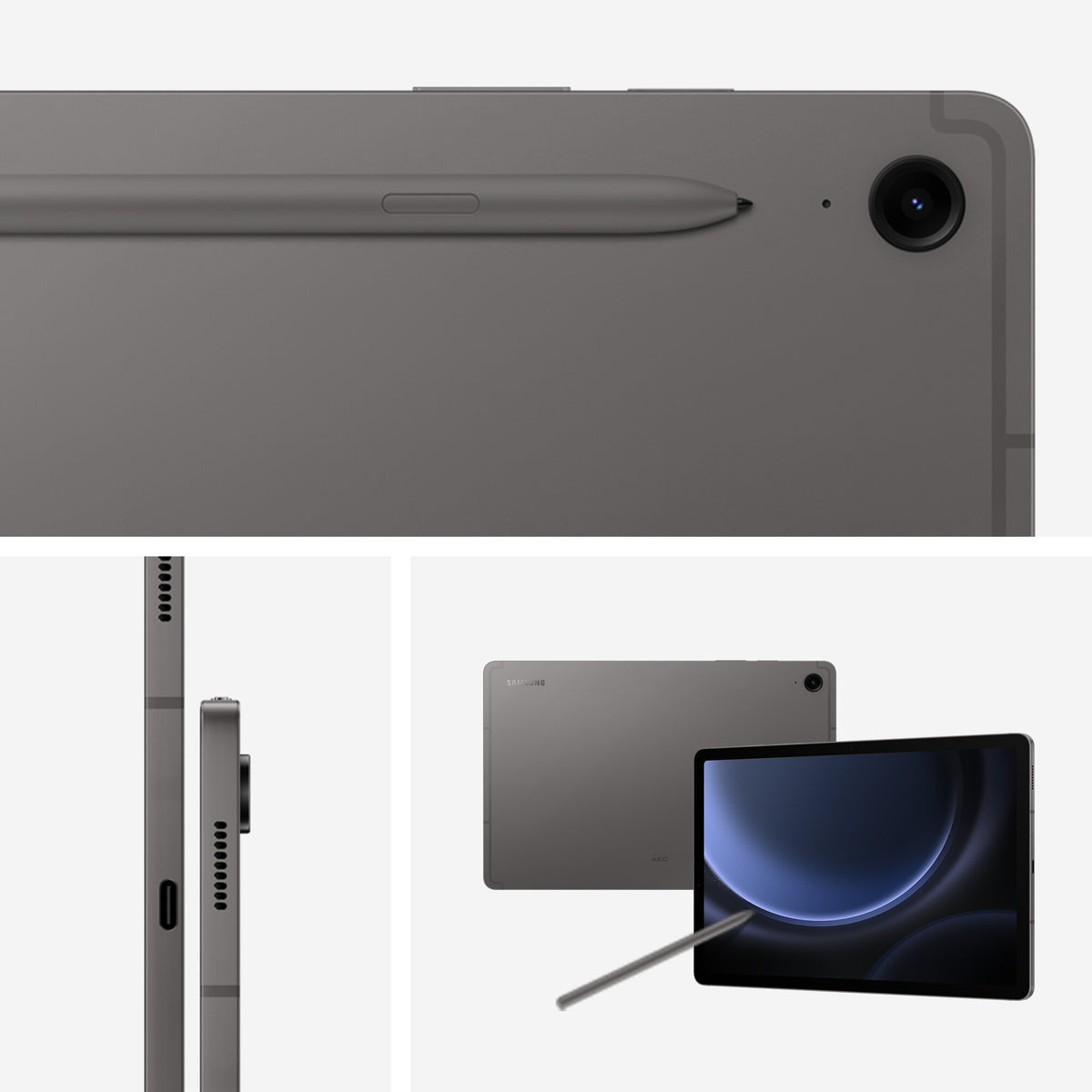 Samsung Galaxy Tab S9 FE - WiFi Gray 6+ - 128GB - 27.7 cm (10.9&quot;) - Samsung Exynos - 6 GB - Wi-Fi 6 - Android 13 - Grey