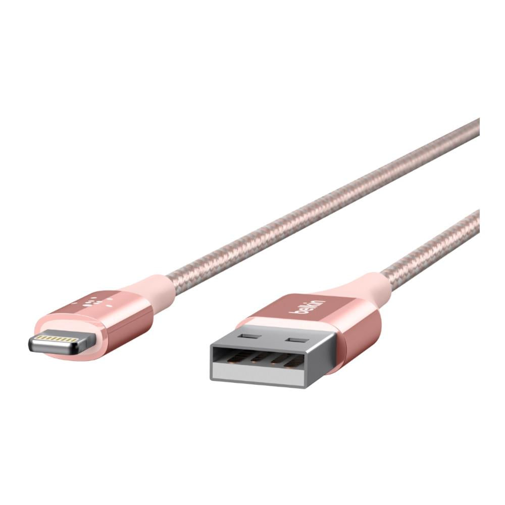 Belkin MIXIT DuraTek Lightning to USB-A Cable - Rose Gold