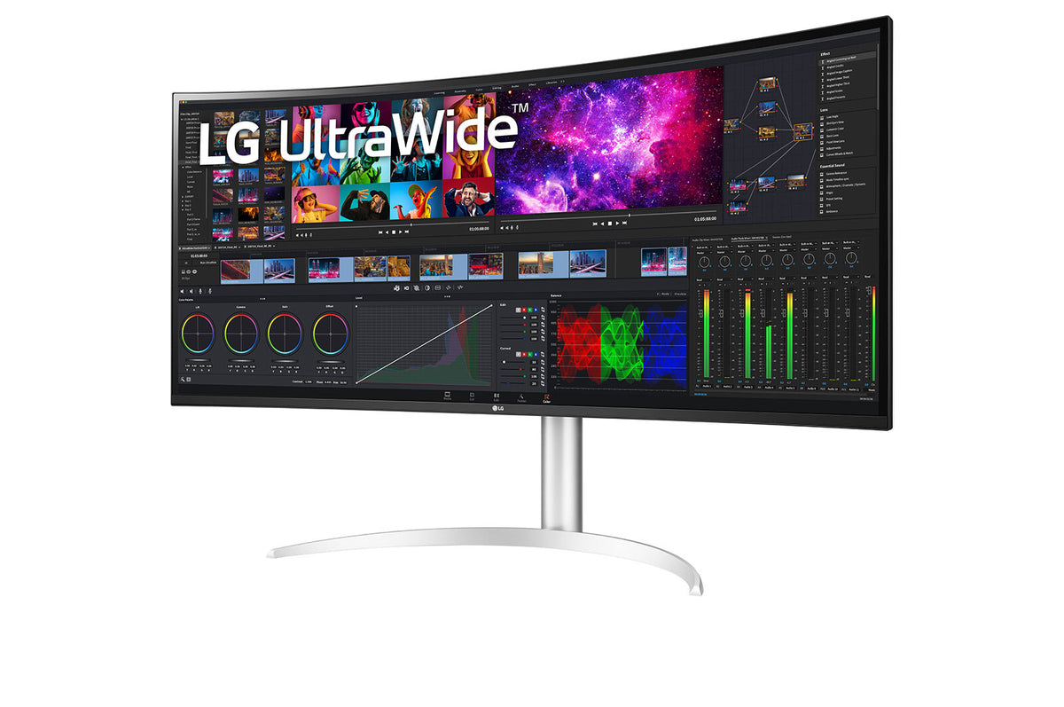 LG 40WP95CP-W computer monitor 100.8 cm (39.7&quot;) 5120 x 2160 pixels 5K Ultra HD LED Silver