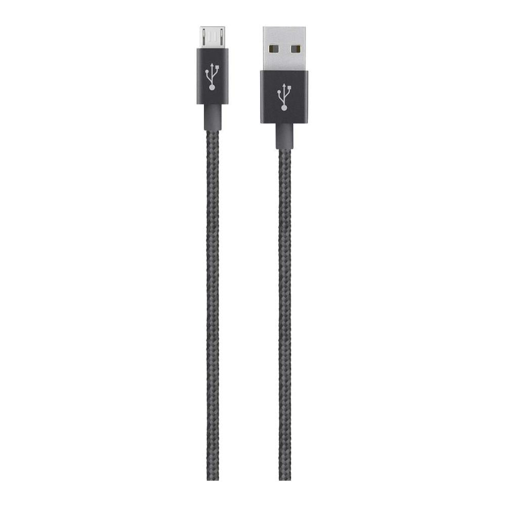 Belkin MIXIT Metallic Micro-USB to USB Cable - 1.2m - Black