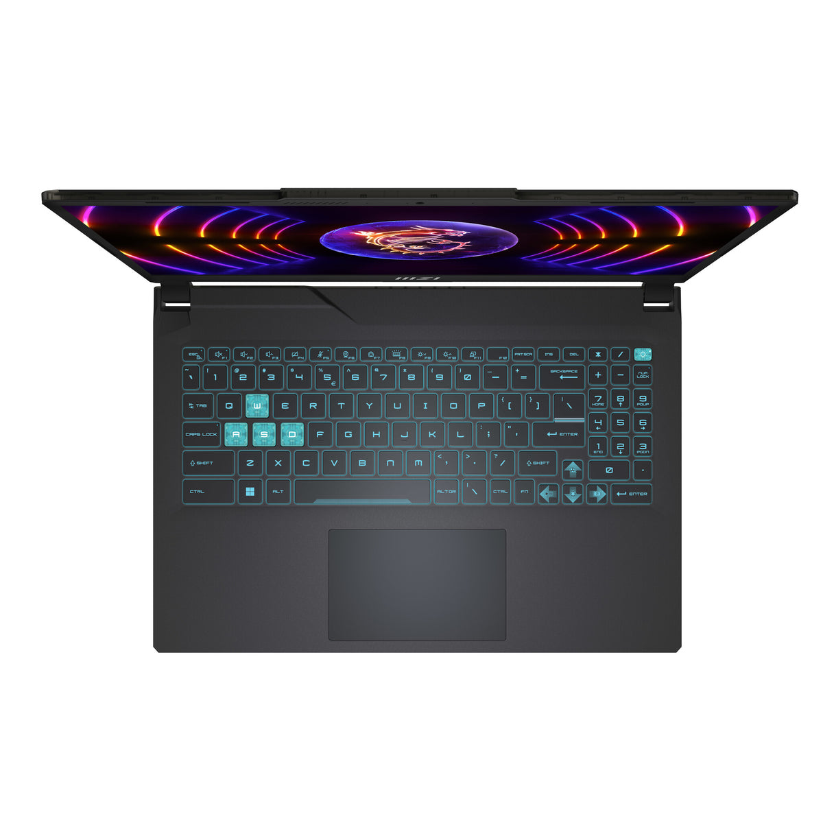 MSI Cyborg 15 Laptop 39.6 cm (15.6&quot;) - Full HD Intel® Core™ i7-12650H - 16 GB DDR5-SDRAM - 512 GB SSD - NVIDIA GeForce RTX 4060 - Wi-Fi 6 - Windows 11 Home - Black