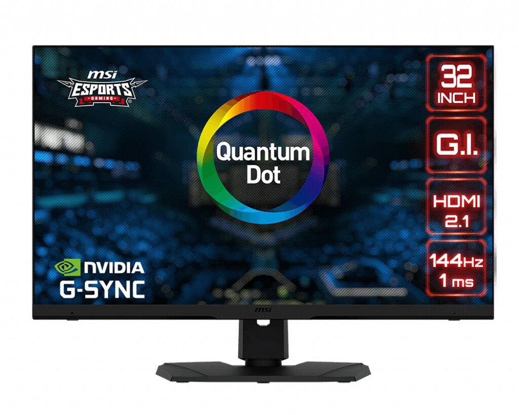 MSI MPG321URDE QD - 81.3 cm (32") - 3840 x 2160 pixels 4K UHD LED Monitor