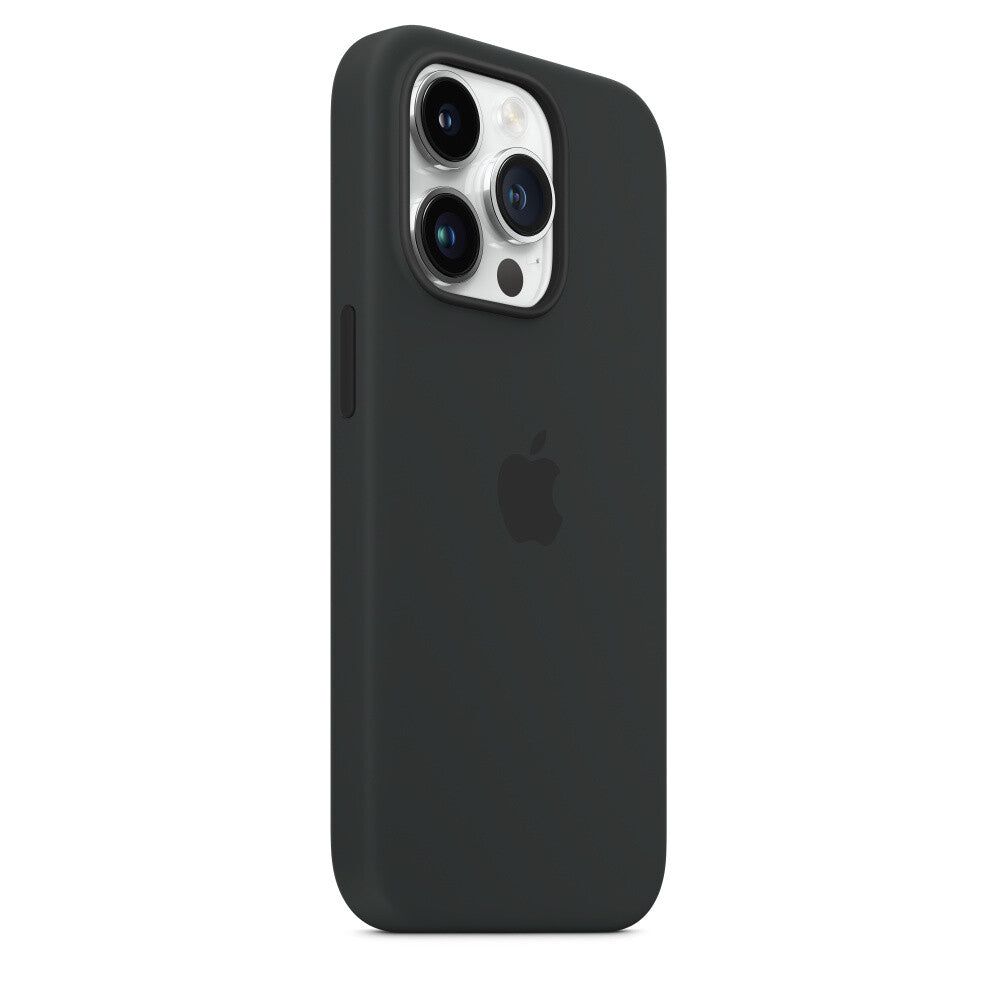 Apple Silicone Case for iPhone 14 Pro with MagSafe in Midnight