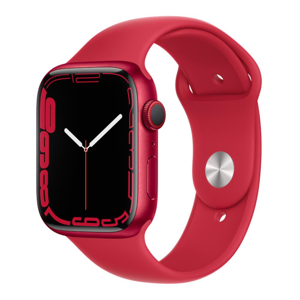Apple Watch Series 7 GPS + Cellular 45mm (PRODUCT)RED Alum Case with (PRODUCT)RED Sport Band