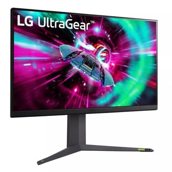 LG 32GR93U-B computer monitor 80 cm (31.5&quot;) 3840 x 2160 pixels 4K Ultra HD LCD Black, Grey, Purple