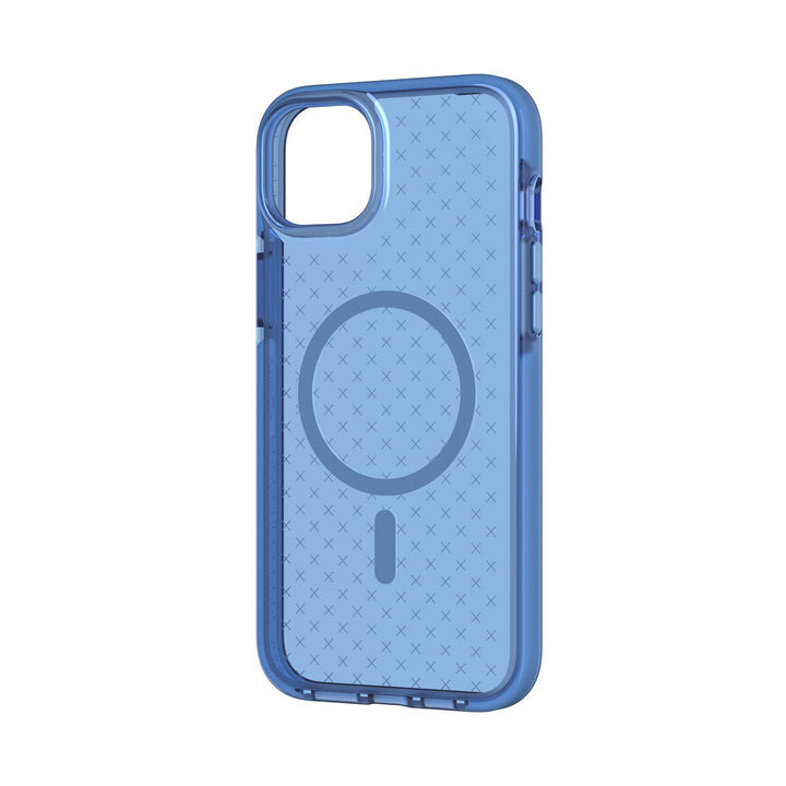 Tech21 Evo Check mobile phone case for iPhone 14 Plus (17 cm (6.7&quot;)) Cover in Blue