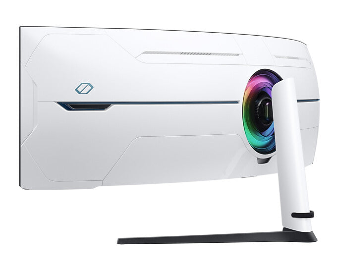 Samsung Odyssey S57CG954NU computer monitor 144.8 cm (57") 7680 x 2160 pixels 8K Ultra HD QLED Black, White