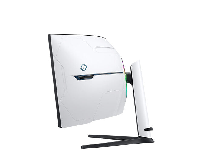 Samsung Odyssey S57CG954NU computer monitor 144.8 cm (57") 7680 x 2160 pixels 8K Ultra HD QLED Black, White